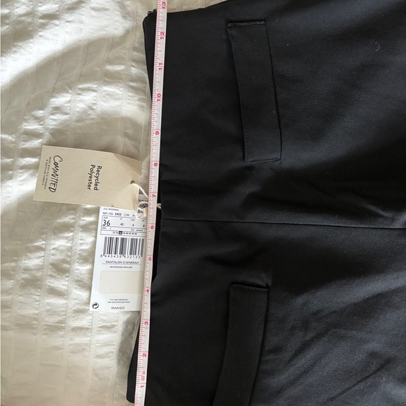NWT mango high waist wide leg trousers/pants - Picture 7 of 9